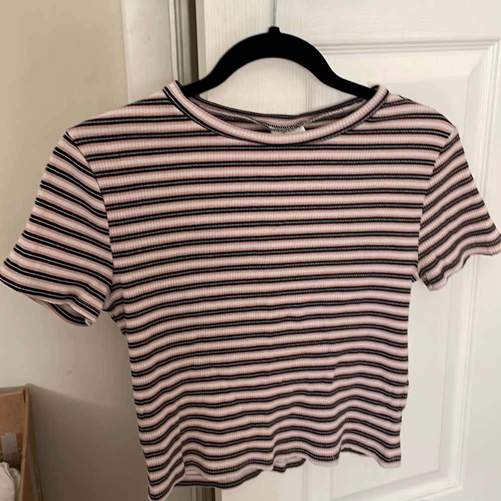 striped tee